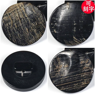 高档真牛角扣复古带皮毛衣开衫高脚纽扣羊绒大衣风衣西装外套扣子