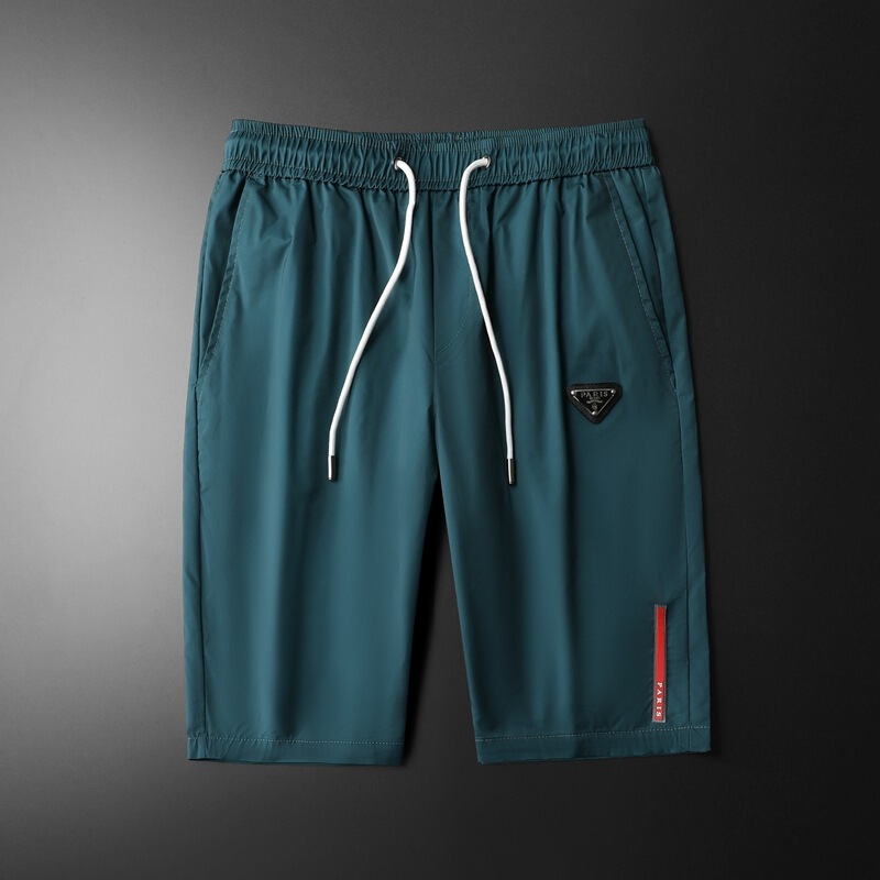 2023 New Summer Korean Style Slim Trendy Men's Five-Point Pants Personalized Printed Fashion Men's Casual Shorts