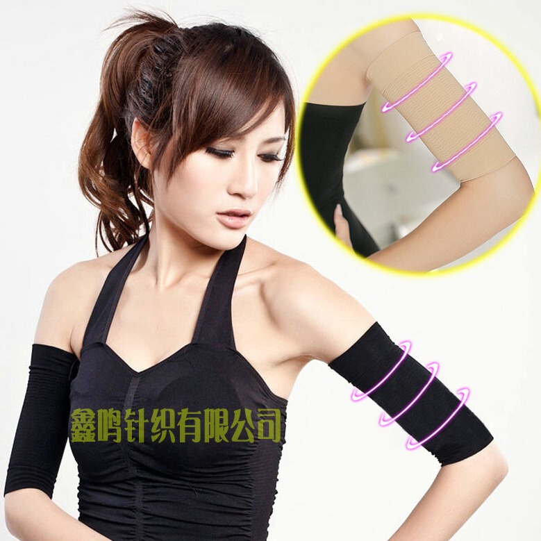 Cross-Border Supply 420D Thin Arm Sleeves, Thin Arm Sleeves, Arm Sleeves, Shaping Slimming Calf Socks, Pressure Thin and Breathable