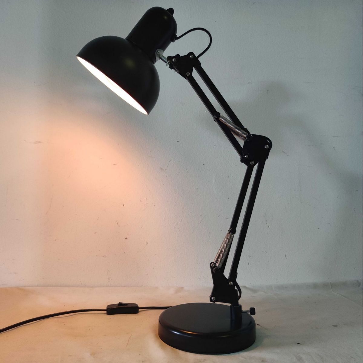 Brazo largo plegable telescópico portátil escritorio de cabecera computadora de oficina protección de ojos atmósfera lámpara de mesa lámpara mayorista cabecera