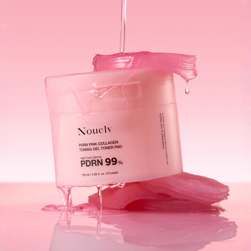 Cross-Border Popular Nouelv Salmon Pdrn Toning Cotton Tablets Salmon Extract Wet Compress Cotton Tablets 60Pc