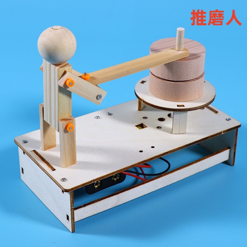 国境を越えて人気の科学教育知育玩具、木製花の手作りDIY小物製作キット、子供向け模型玩具材料パック