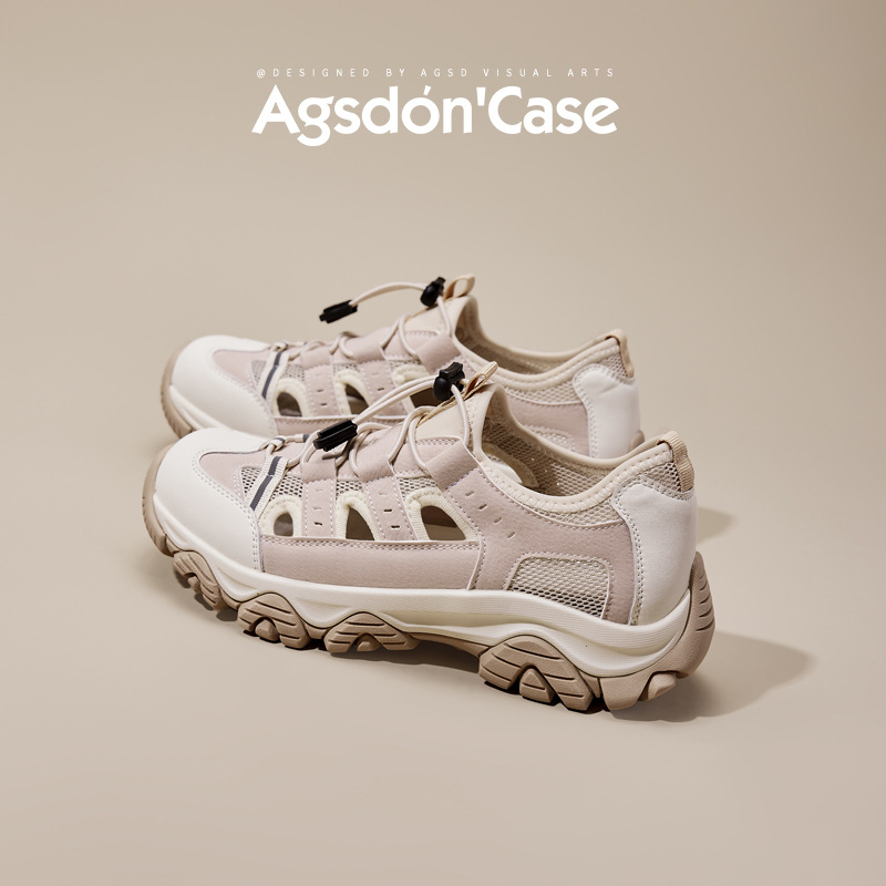 Zapatos deportivos de malla hueca de la antigüedad 2025 para mujeres nuevos zapatos de verano de senderismo al aire libre