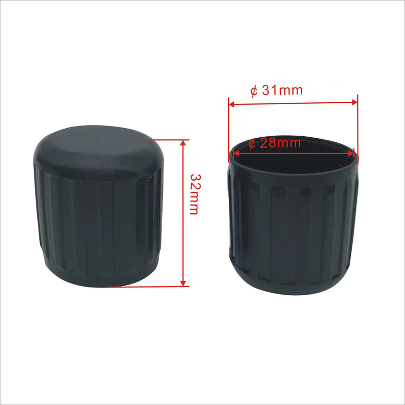 メーカー家具用丸パイプカバー、プラスチック角パイプカバー、足場用フットカバー、椅子用黒色フットカバー、機器用ゴム保護カバー|undefined