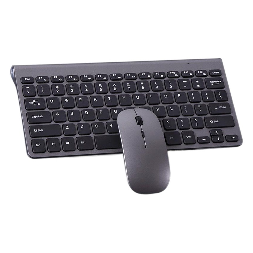 Conjunto de teclado y ratón inalámbricos, teclado externo para computadoras portátiles y de escritorio, universal, sin controladores, plug and play