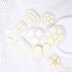 迷你月饼组合捏捏硅胶模具 翻糖巧克力蛋糕烘焙模具滴胶石膏模具