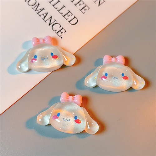 Cartoon animation three-dimensional patch mobile phone case DIY sticker cartoon hairpin accessories creative hand account flower piece refrigerator sticker