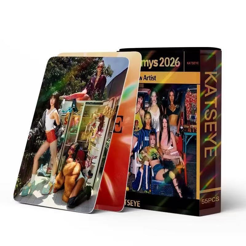 Cadena total, una gran cantidad de stock, 55 hojas de tinta BT SK IVE ATEEZ KPOP, estrellas coreanas alrededor de LOMO