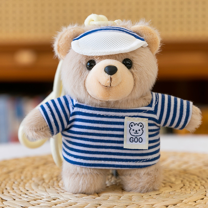 Comercio exterior William Bear Bear Colgante Peluche Cute Tide Play Colgante Muñeca Llavero Regalo al por mayor