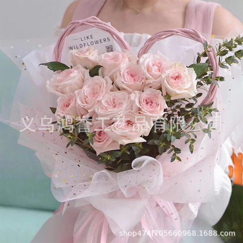 星の月の糸の明るい糸の花の包装の網の糸の撮影の結婚式の布の花の花の用品の星の月の糸|undefined