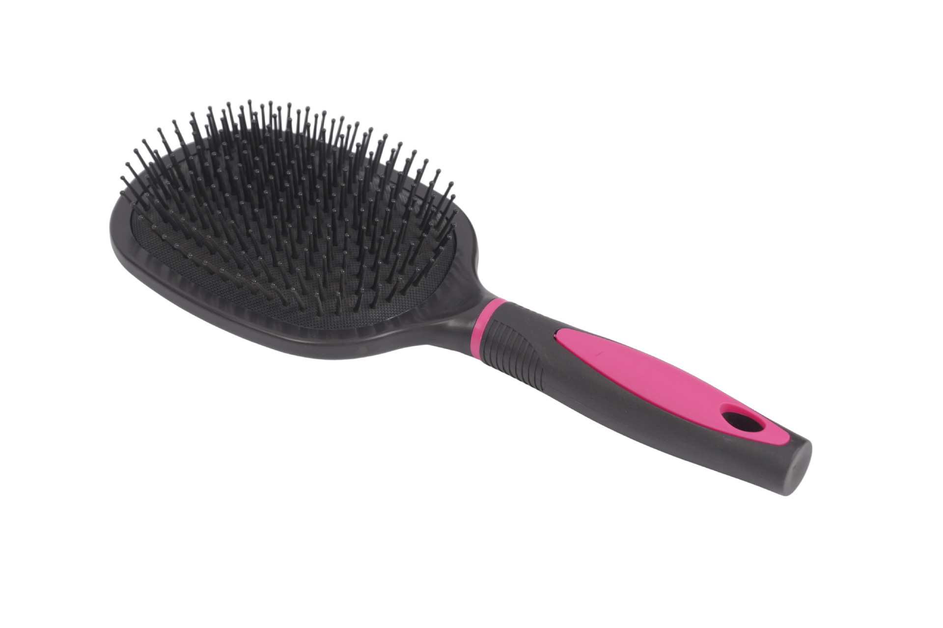 Cepillo Masajeador de Cabello de Mango Largo de PP Volumizador para Cuero Cabelludo