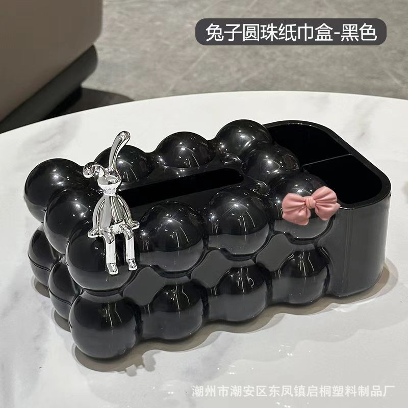 Nueva caja de pañuelos de algodón de azúcar de alta apariencia hogar sala de estar caja de almacenamiento de pañuelos KTV restaurante de alta gama caja de pañuelos