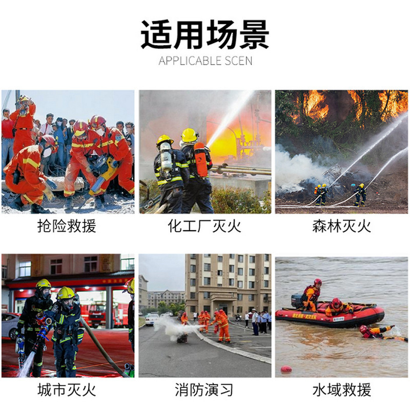 クロスボーダー02種類の訓練服消防士消火防護服消防難燃防護戦闘服森林消防服|undefined