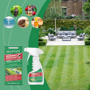 Moonspry Mint Rat Repellent Spray Car Engine Outdoor Indoor Rat Repellent Rat Repellent Spray