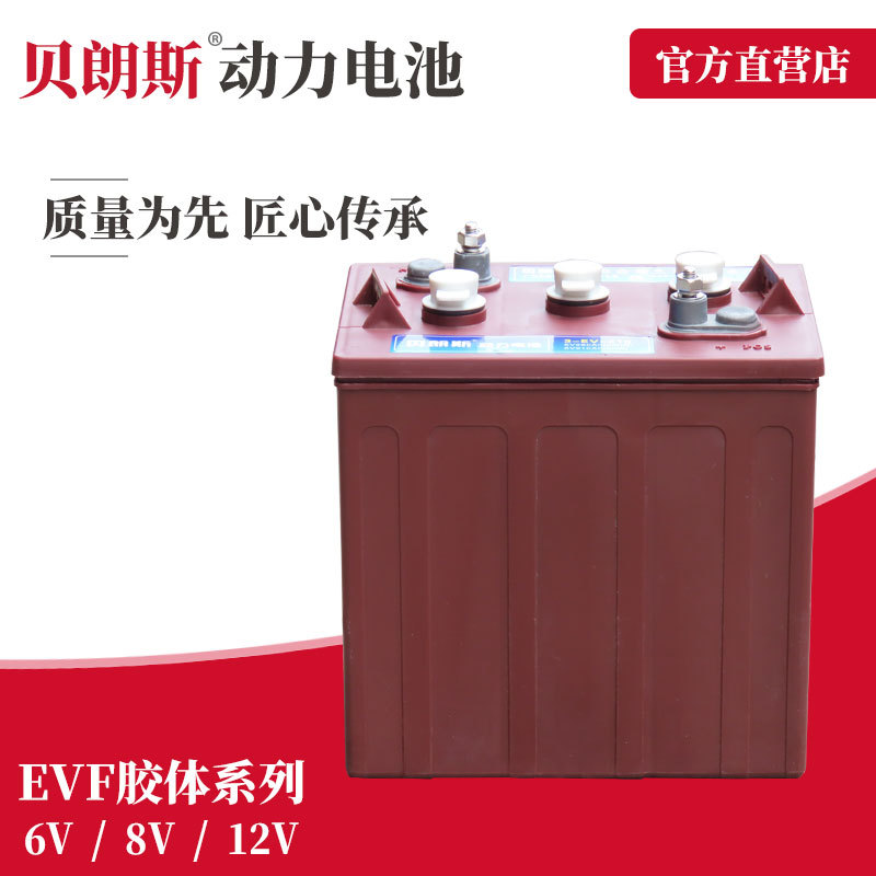 广州供应 3-DG-200 电动观光车电瓶 3-EV-175 6V200Ah蓄电池厂家