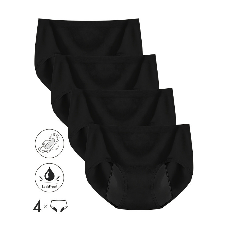 2026 R1329 Cross-Border Export Dropshipping New Women's Underwear, Comfortable, Breathable, Fully Covered and Leak-Proof