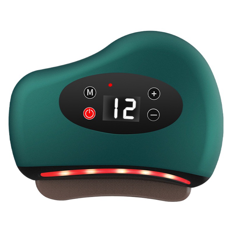 Tablero raspador eléctrico Bianstone, cara de cuello, masajeador de belleza facial, calentamiento de temperatura constante en el hogar, raspador de luz roja, se puede enviar