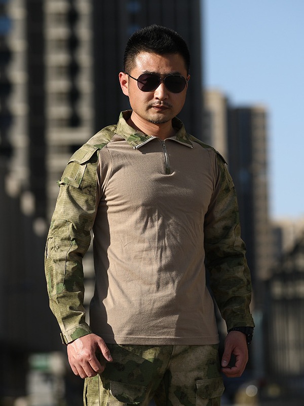 G2 ropa de rana hombre de manga larga americano camuflaje al aire libre ropa de entrenamiento de rana táctica al por mayor transfronteriza