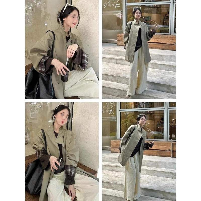 风衣女小个子2025新款春秋季英伦风高级感韩系爆款外套|undefined