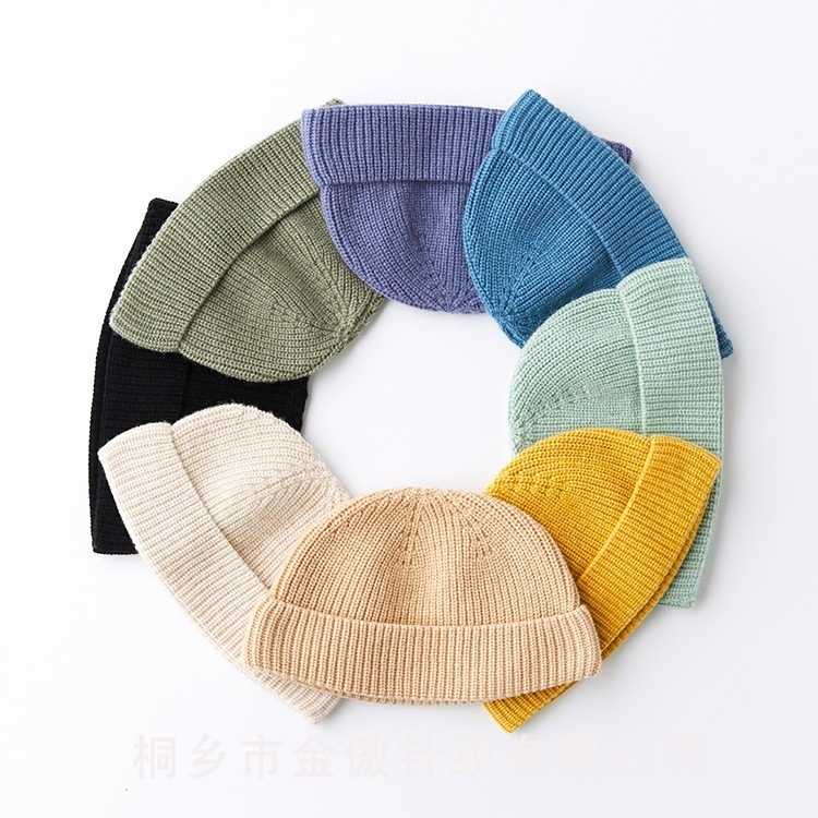 2022 new 30%wool needle woven melon leather hat fashion men's and…