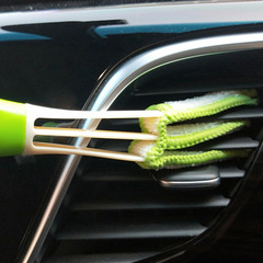 Car air vent cleaning brush, multi-purpose interior cleaning tool, dashboard soft bristle dusting brush