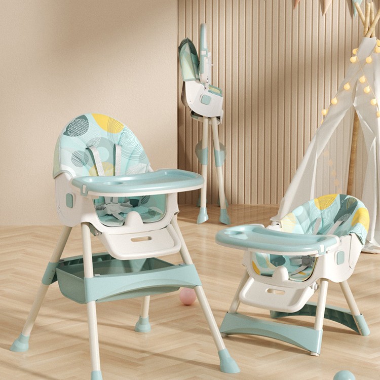 Silla de comedor para bebés multifuncional ajustable silla de comedor para bebés mesa de comedor silla portátil reclinable doméstica
