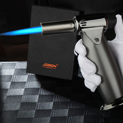 Jobon China manufacturer wholesale direct-injection lighter high-power moxibustion cigar barbecue spray gun lighter