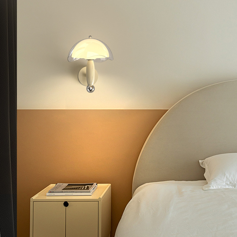 Lámpara de pared de estilo americano silencioso Bauhaus escalera de estilo medieval cabecera de cama francesa retró protector de ojos pasillo lámpara de protección de ojos