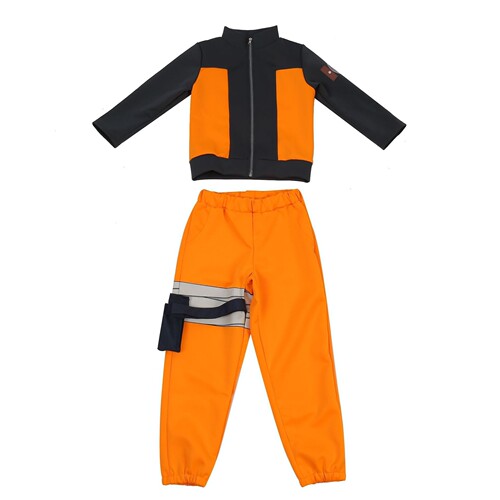 Boy Naruto Uzumaki Naruto Japanese Cartoon Anime Cosplay Halloween Crossdressing Cos Costume