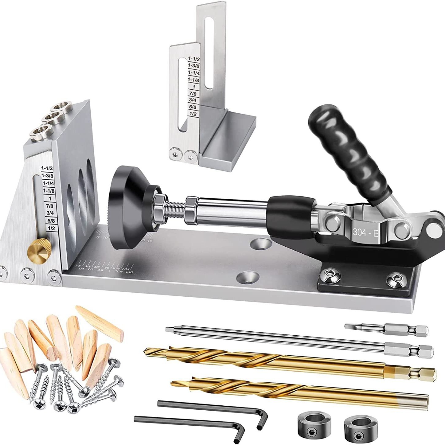 Carpintería oblicua Agujero localizador carpintería oblicua Agujero localizador Agujero de perforación oblicua agujero de bolsillo de la máquina