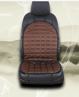 Seat cushion, seat cover Comfortable 12V Universal Car Seat - heated-seat-cushion-coffee-color