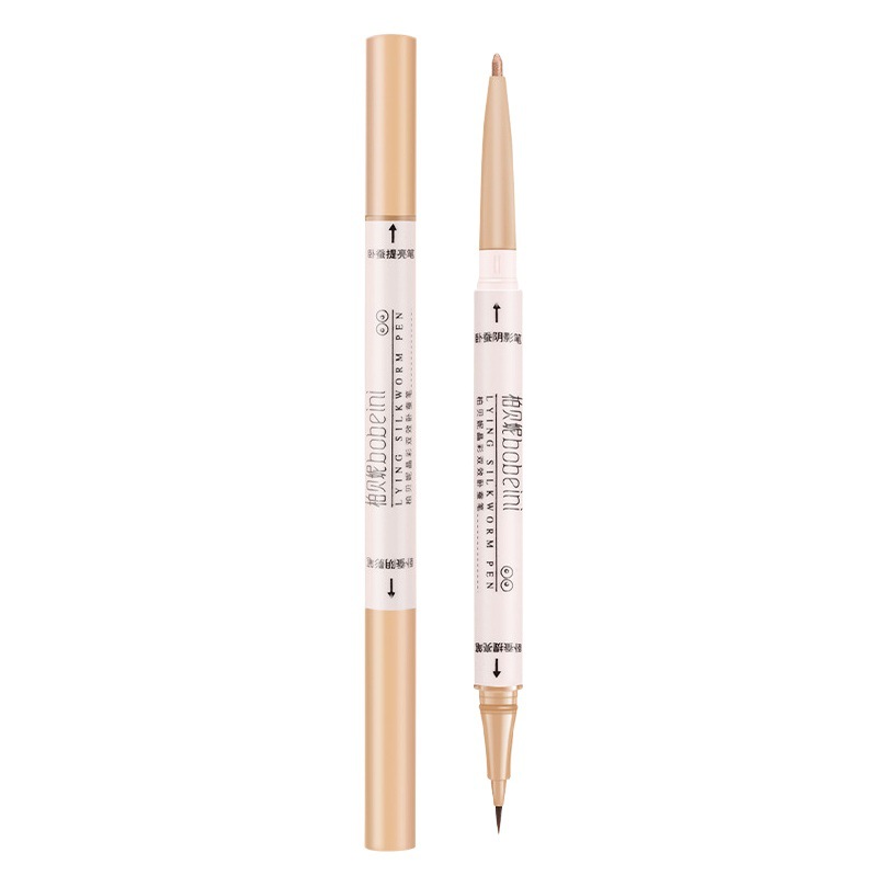 Berberi Crystal Color Double Head Sleeping Silkworm Pen Outline Shadow Pen Matte Natural Eyelid Down to Pen Highlight Brightening