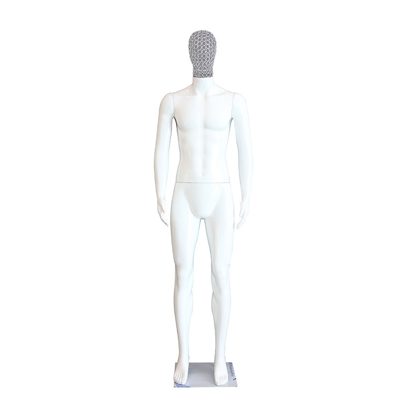 人体全身ダミープラスチックマネキン紳士服店衣類ウィンドウ撮影衣類ディスプレイ棚モデル男性小道具|undefined
