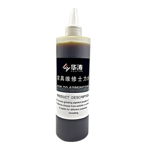Huatao Silewater Furniture Repair Materials Transparent Shellac Liquid Color Sanding Water Lacquer Slab Water Indian Color Water