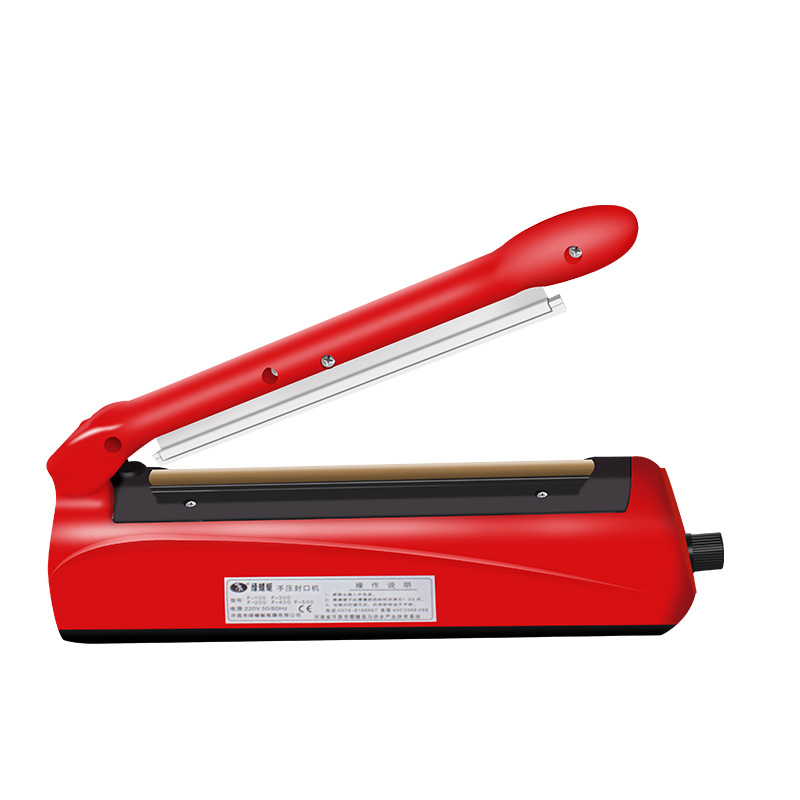 Máquina de sellado de presión de mano de libélula verde puede sellar caramelo Luna pastel turrón y otras bolsas de embalaje máquina de sellado de plástico líquido