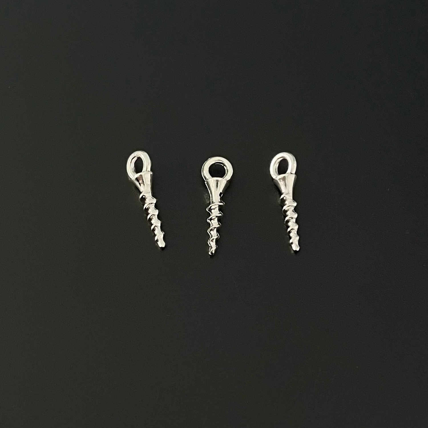 DIY Alloy Jewelry Accessories Retro Stylish Mini Screw Pendant Artificial Tool Necklace Bracelet Material