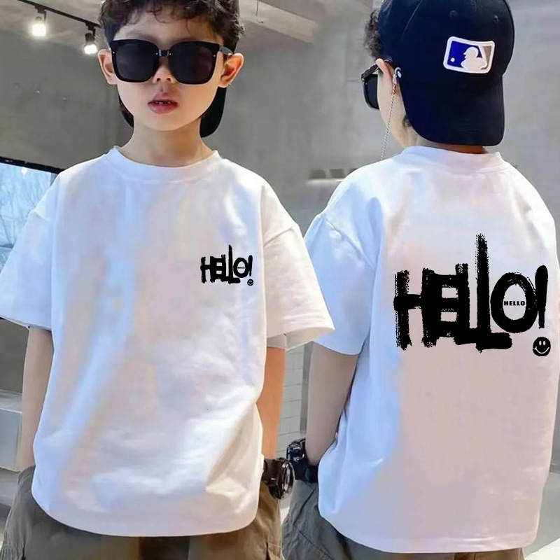 国境を越えた貿易人気子供服男の子Tシャツ半袖夏子供中大型男の子トップス半袖夏服トレンド