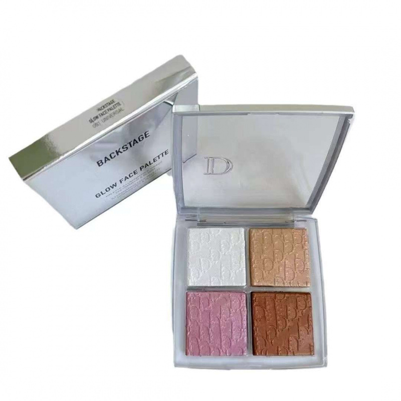 Edición de comercio exterior Dijia detrás del escenario de cuatro colores resaltado 001 002 003 004 bandeja de blush, bandeja de maquillaje facial