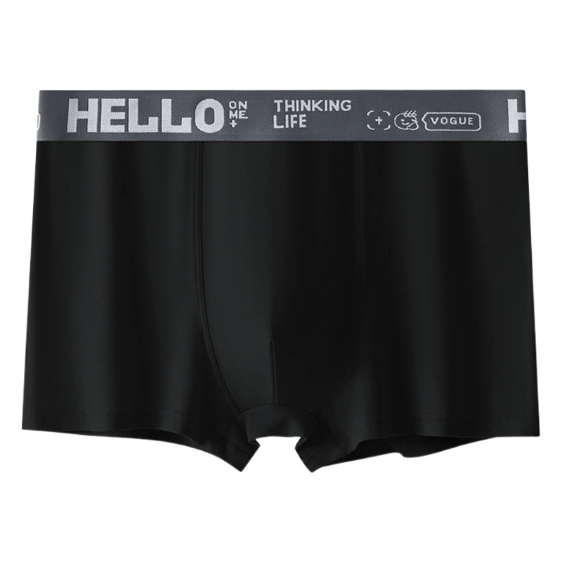 Модное Брендовое Мужское нижнее белье из чистого хлопка, мужские боксеры, мужские студенческие спортивные шорты, графеновые антибактериальные боксеры с шаговым швом, нижнее белье