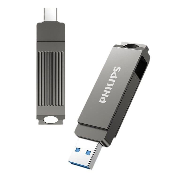 フィリップスuディスクtype-c携帯パソコン両用ダブルインターフェースUSB3.0金属オフィス専用高速優盤|undefined