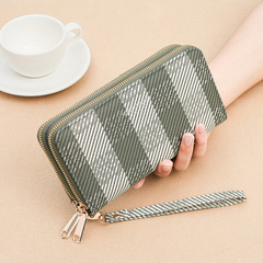 Wallet women's high-end 2023 new fashion long zipper wallet large capacity multi-functional foreign trade coin purse