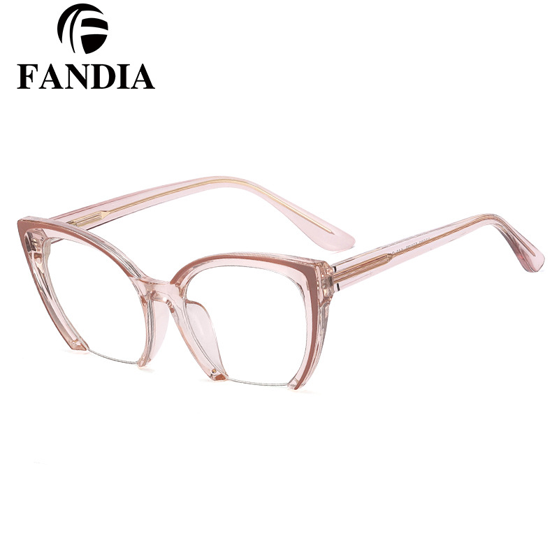 97689 nueva moda medio Marco europeo y americano anti-azul luz espejo TR90 espejo óptico espejo plano espejo miopía todo partido