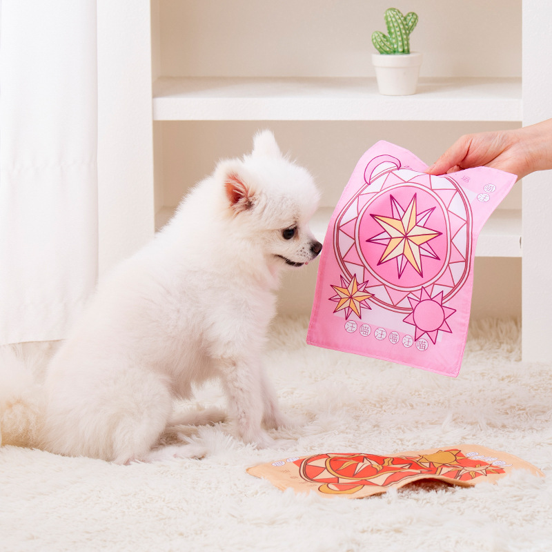 비숑 프리제, 포메라니안 골든 리트리버를 위한 이를 씹고 심심함을 달래주는 애완견 소리장난감 울리는 종이신문