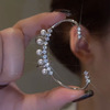 Sophisticated advanced ear clips, universal earrings, high-quality style, no pierced ears, light luxury style