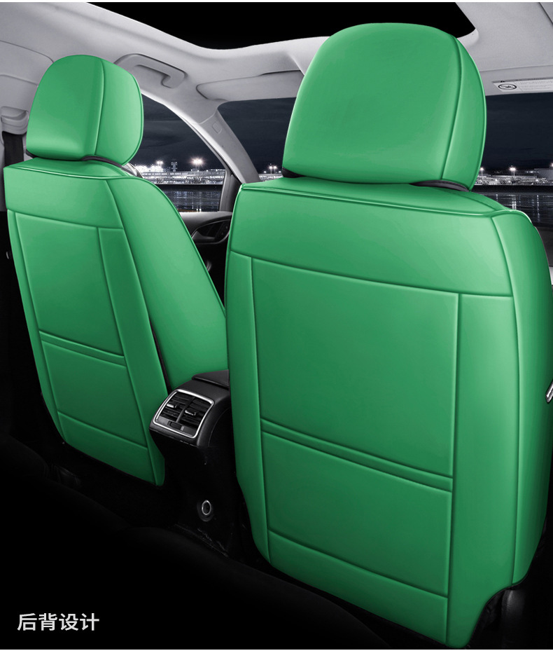 New All-Season Universal Full Leather 3D Fully Enclosed Breathable and Wear-Resistant Universal Five-Seater Car Interior Seat Cushion and Seat Cover