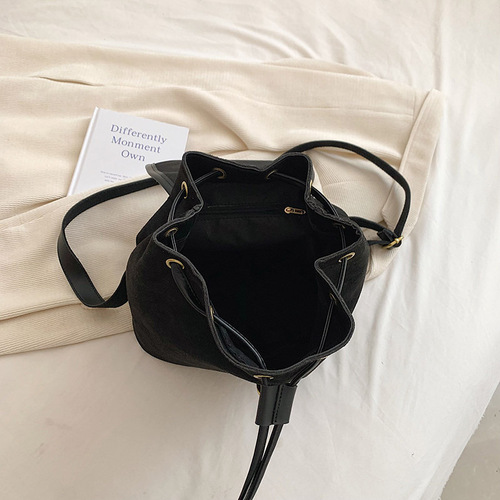 Export Korean version niche backpack eight breasts backpack velvet bag large capacity commuter bag handbag factory direct sale