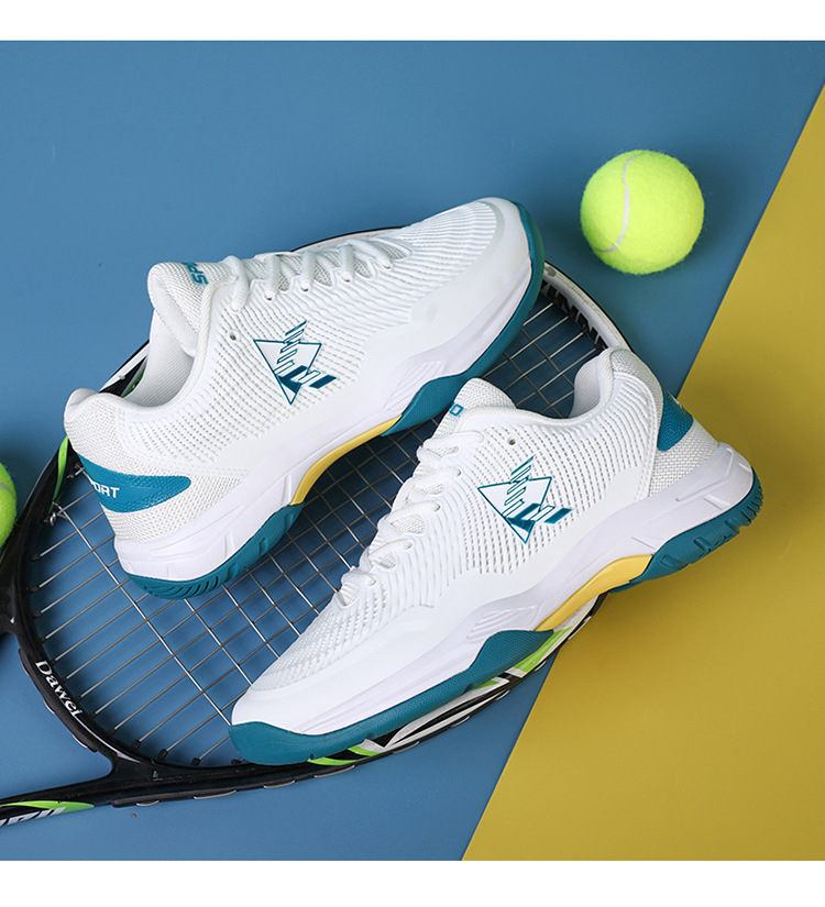 Zapatos de bádminton estilo pareja, competiciones deportivas de estudiantes jóvenes de entrenamiento profesional, zapatos de voleibol para mujeres, anti_voghion.com