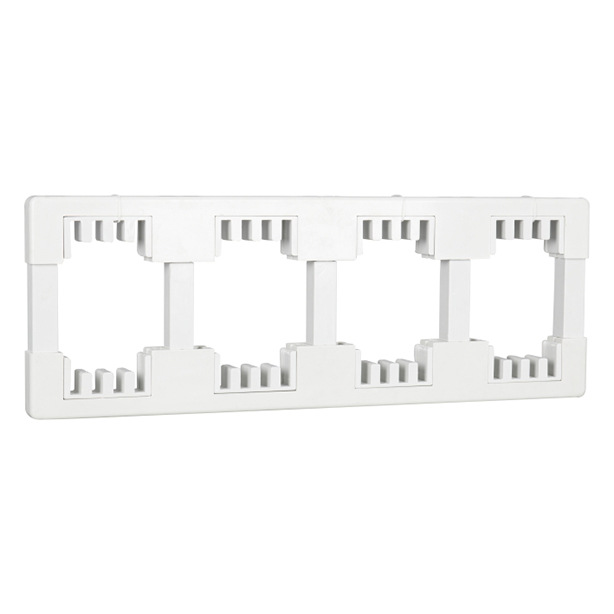 铜排固定夹白灰色相距130母线框四相三排四排130相间距母线夹