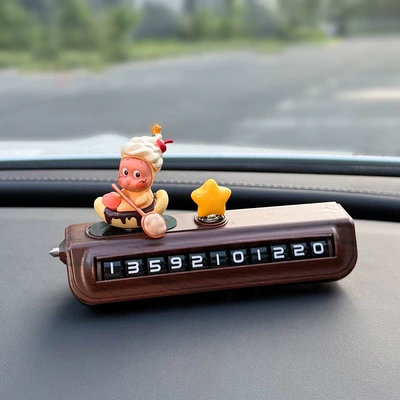 Phone Number for Moving the Car, Nömrəli dayanma kartı