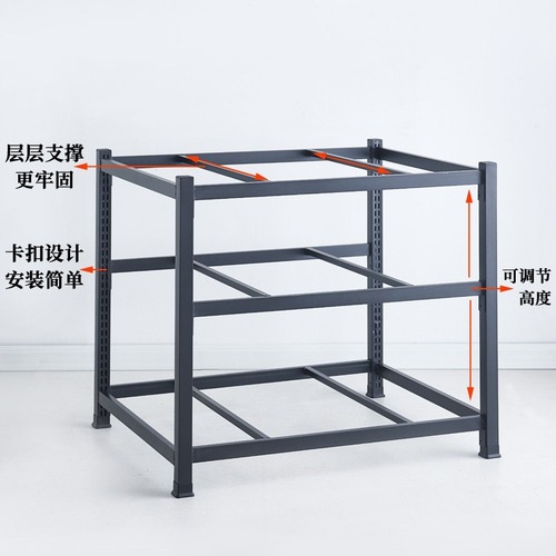 Supermarket stack of oil stacks of milk stacks of drinks promotion counter shelves stacked display center island cabinets gift display rack